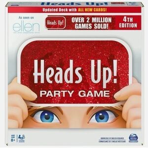NEW Heads Up! Party Game 4th Edition As Seen On Ellen Spin Master Factory Sealed
